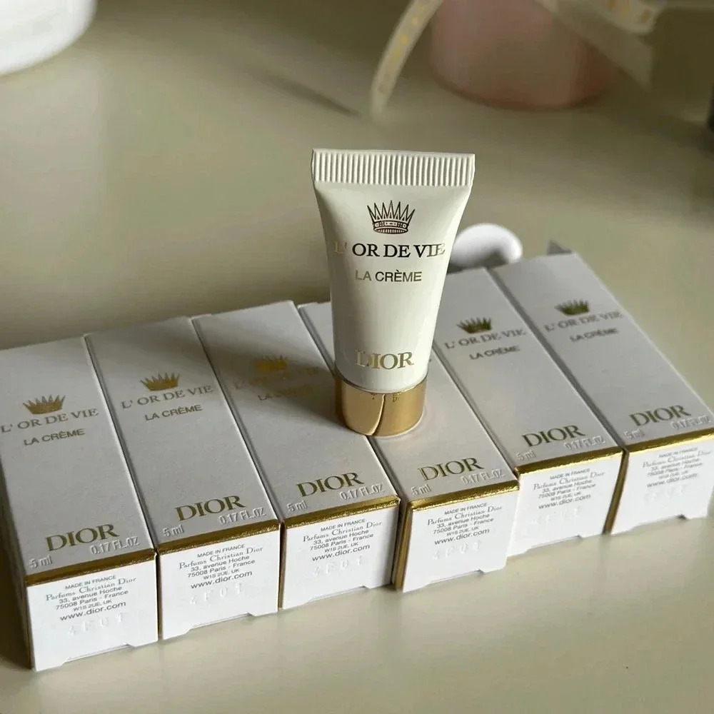 NEW 6xDior L'Or de Vie La Crème Exceptional Anti-Aging Cream 5ML